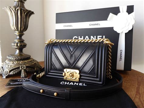 chanel boy bag chevron black and white|Chanel boyfriend bag small.